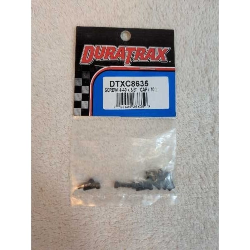 Duratrax DTXC8635 Screw 4-40 x 3/8" Cap Lot of 10 RC Parts